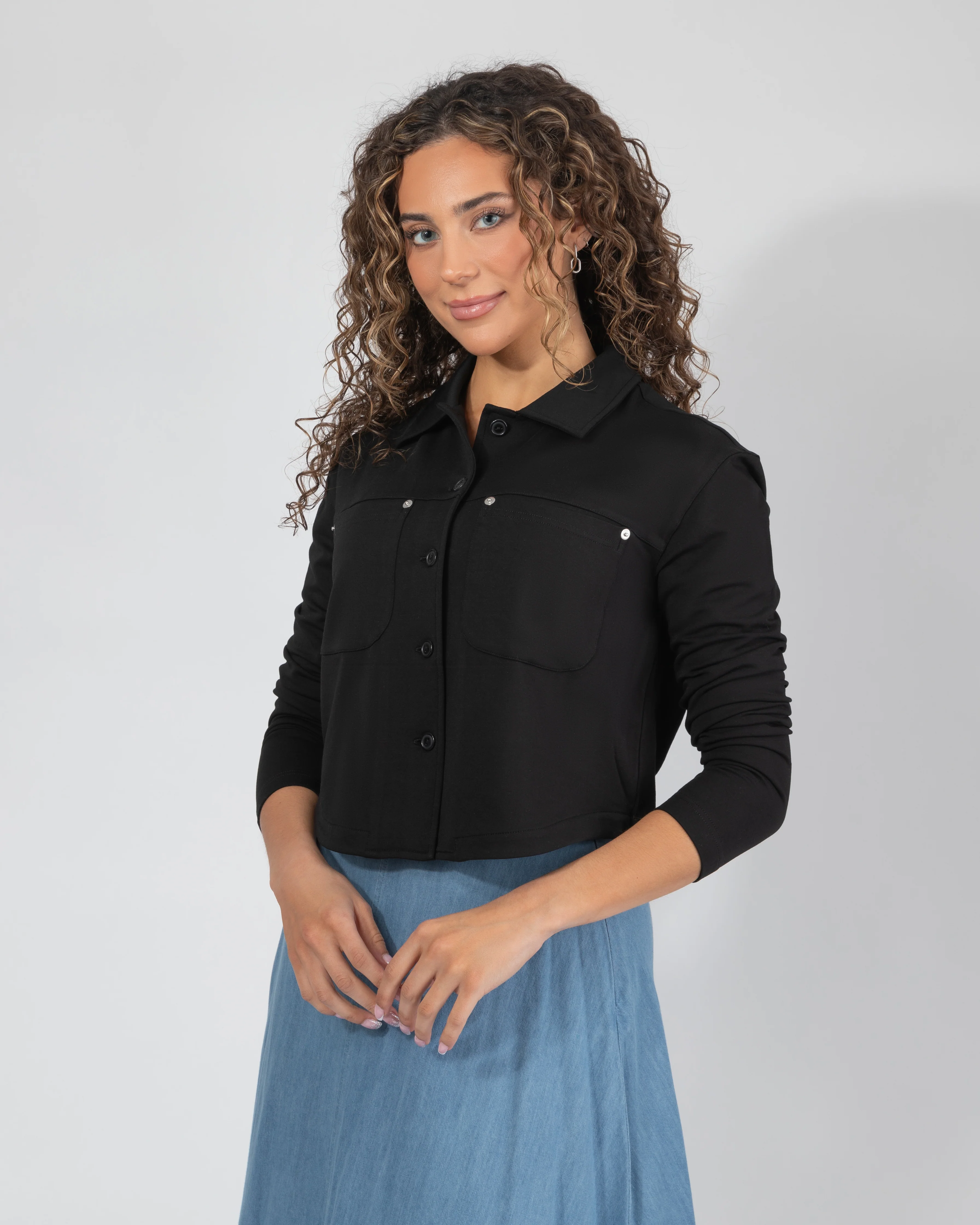 Casual Button-Down Top - Image 8